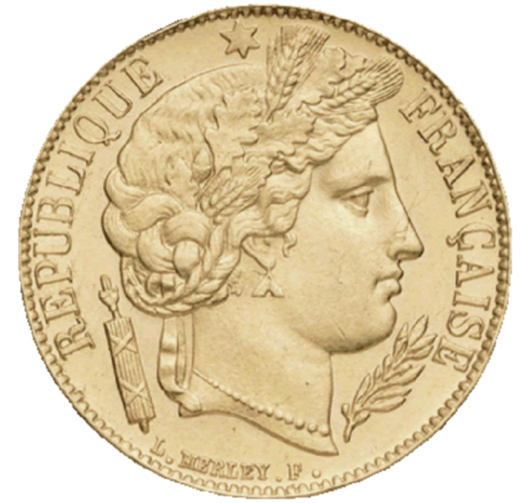 20 Francs Or Ceres Avers
