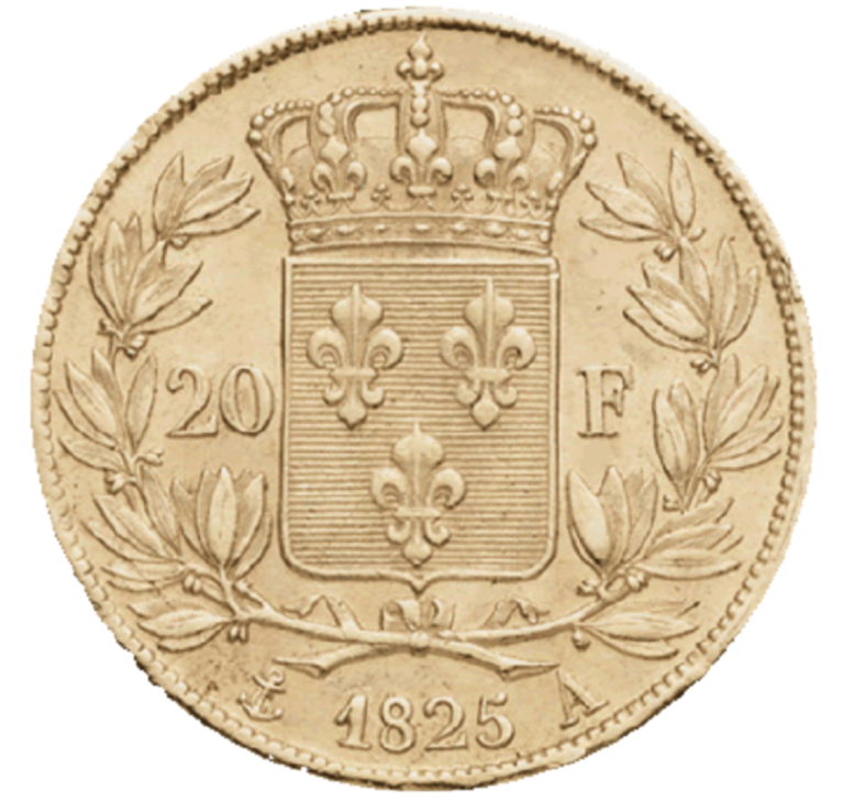 20 Francs Or Charles X Revers