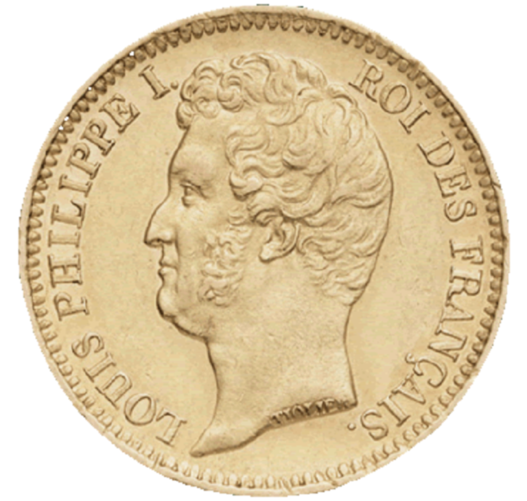 20 Francs Or Louis Philippe I Non Laure Avers